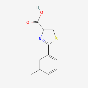 2-(m-Tolyl)thiazole-4-carboxylic acid