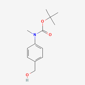 tert-Butyl 4-(hydroxymethyl)phenyl(methyl)carbamate