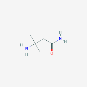 molecular formula C5H12N2O B3109476 3-Amino-3-methylbutanamide CAS No. 173337-04-7