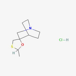 molecular formula C10H18ClNOS B3109519 Cevimeline Hydrochloride Salt CAS No. 173553-37-2