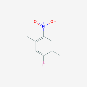 molecular formula C8H8FNO2 B3109526 1-氟-2,5-二甲基-4-硝基苯 CAS No. 1736-88-5