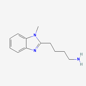 4-(1-Methyl-1H-benzoimidazol-2-yl)-butylamine