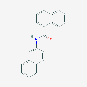 molecular formula C21H15NO B310962 N-(2-Naphthyl)-1-naphthalenecarboxamide 