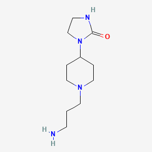 1-[1-(3-Amino-propyl)-piperidin-4-yl]-imidazolidin-2-one
