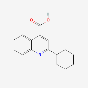 2-Cyclohexylquinoline-4-carboxylic acid