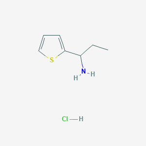 1-(Thiophen-2-yl)propan-1-amine hydrochloride