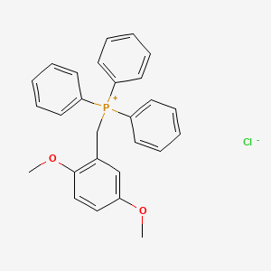 molecular formula C27H26ClO2P B3109678 (2,5-Dimethoxybenzyl)(triphenyl)phosphonium chloride CAS No. 174655-16-4