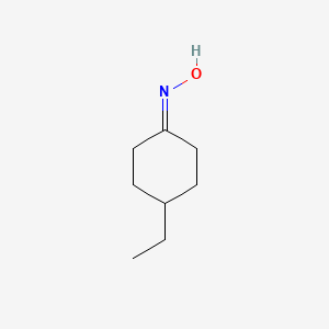 molecular formula C8H15NO B3109858 4-Ethylcyclohexanone oxime CAS No. 17716-05-1