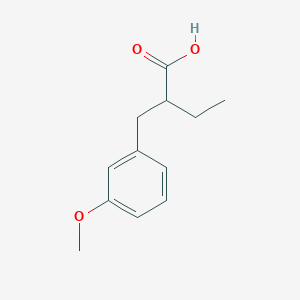 2-(3-Methoxy-benzyl)-butyric acid