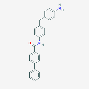 N-[4-(4-aminobenzyl)phenyl][1,1'-biphenyl]-4-carboxamide
