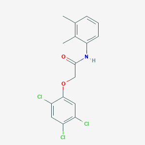 molecular formula C16H14Cl3NO2 B310991 N-(2,3-dimethylphenyl)-2-(2,4,5-trichlorophenoxy)acetamide 