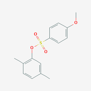 molecular formula C15H16O4S B310996 2,5-Dimethylphenyl4-methoxybenzenesulfonate 
