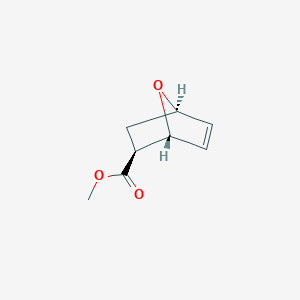 7-Oxabicyclo[2.2.1]hept-5-ene-2-carboxylic acid, methyl ester,(1R,2R,4R)-rel-