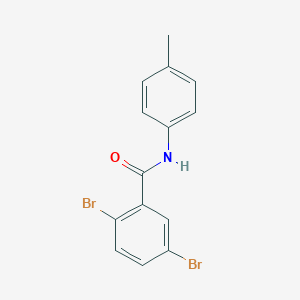 2,5-dibromo-N-(4-methylphenyl)benzamide