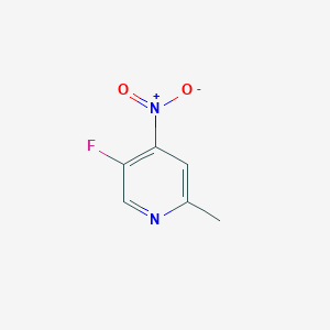 molecular formula C6H5FN2O2 B3110071 5-Fluoro-2-methyl-4-nitropyridine CAS No. 1781990-44-0