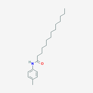 molecular formula C21H35NO B311010 N-(4-methylphenyl)tetradecanamide 