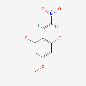 2,6-Difluoro-4-methoxy-1-(2-nitrovinyl)benzene