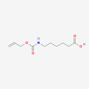 6-({[(Prop-2-en-1-yl)oxy]carbonyl}amino)hexanoic acid