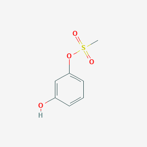 molecular formula C7H8O4S B311018 3-(Methanesulfonyloxy)phenol 