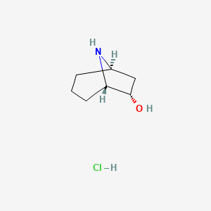 (1R,5S,6S)-rel-8-Azabicyclo[3.2.1]octan-6-ol hydrochloride