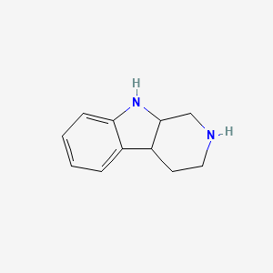 molecular formula C11H14N2 B3110264 2,3,4,4a,9,9a-六氢-1H-吡啶并[3,4-b]吲哚 CAS No. 179111-91-2