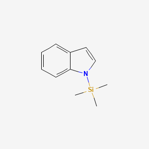 molecular formula C11H15NSi B3110412 1-(Trimethylsilyl)-1H-indole CAS No. 17983-42-5