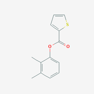 molecular formula C13H12O2S B311042 2,3-Dimethylphenyl 2-thiophenecarboxylate 