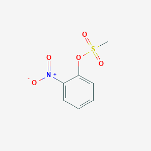 molecular formula C7H7NO5S B311045 2-Nitrophenyl methanesulfonate 