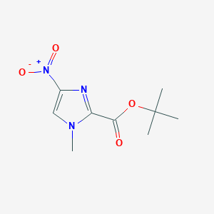 Tert-butyl 1-methyl-4-nitro-1H-imidazole-2-carboxylate