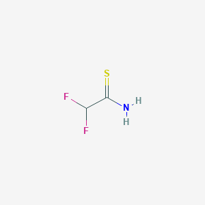 molecular formula C2H3F2NS B3110471 2,2-Difluorothioacetamide CAS No. 180002-32-8