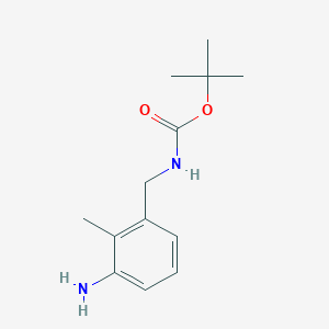 tert-Butyl 3-amino-2-methylbenzylcarbamate