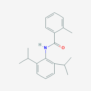 molecular formula C20H25NO B311056 N-(2,6-diisopropylphenyl)-2-methylbenzamide 