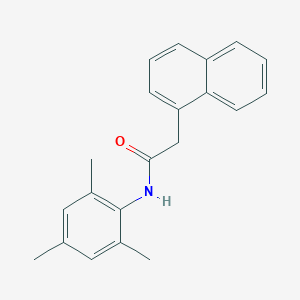 molecular formula C21H21NO B311059 N-mesityl-2-(1-naphthyl)acetamide 