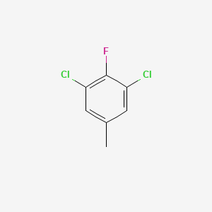 molecular formula C7H5Cl2F B3110603 3,5-Dichloro-4-fluorotoluene CAS No. 1803789-06-1