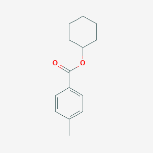 molecular formula C14H18O2 B311061 Cyclohexyl 4-methylbenzoate 