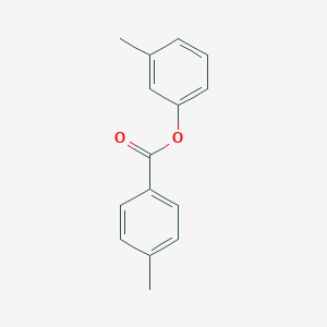 molecular formula C15H14O2 B311063 p-Toluic acid, 3-methylphenyl ester 