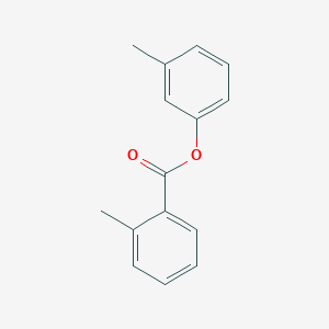 molecular formula C15H14O2 B311068 o-Toluic acid, 3-methylphenyl ester 