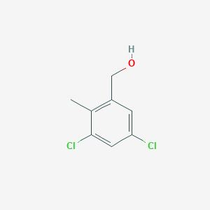 molecular formula C8H8Cl2O B3110685 3,5-Dichloro-2-methylbenzyl alcohol CAS No. 1804896-51-2