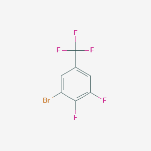 molecular formula C7H2BrF5 B3110696 3-Bromo-4,5-difluorobenzotrifluoride CAS No. 1805119-88-3