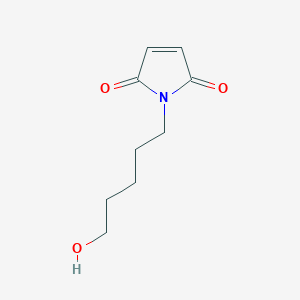 molecular formula C9H13NO3 B3110765 N-(5-hydroxypentyl)maleimide CAS No. 180608-78-0