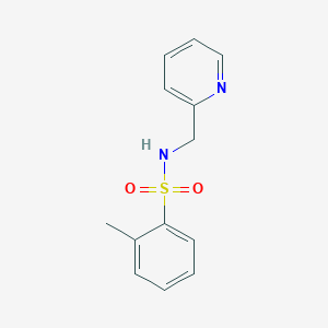 molecular formula C13H14N2O2S B311077 2-methyl-N-(2-pyridinylmethyl)benzenesulfonamide 