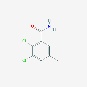 molecular formula C8H7Cl2NO B3110778 2,3-Dichloro-5-methylbenzamide CAS No. 1806283-61-3