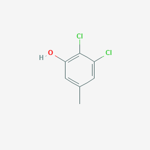 molecular formula C7H6Cl2O B3110788 2,3-Dichloro-5-methylphenol CAS No. 1806288-74-3