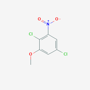 molecular formula C7H5Cl2NO3 B3110789 2,5-Dichloro-3-nitroanisole CAS No. 1806289-24-6