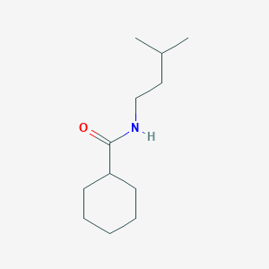 molecular formula C12H23NO B311096 N-isopentylcyclohexanecarboxamide 