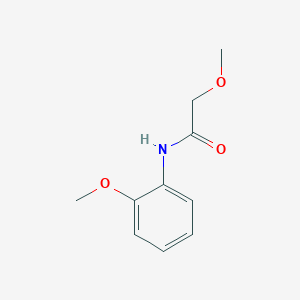 molecular formula C10H13NO3 B311097 2-methoxy-N-(2-methoxyphenyl)acetamide 