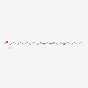 molecular formula C22H38O2 B3110977 Docosa-10,13,16-trienoic acid CAS No. 18104-42-2