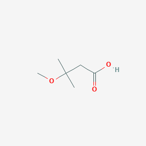 molecular formula C6H12O3 B3111019 3-Methoxy-3-methylbutanoic acid CAS No. 181819-48-7