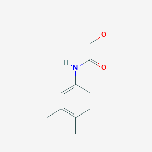 molecular formula C11H15NO2 B311102 N-(3,4-dimethylphenyl)-2-methoxyacetamide 