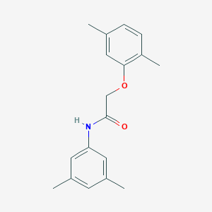 molecular formula C18H21NO2 B311120 2-(2,5-dimethylphenoxy)-N-(3,5-dimethylphenyl)acetamide 